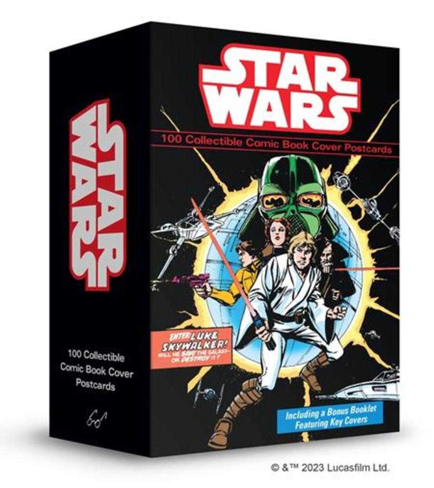 Star Wars 100 Collectible Comic Book Cover Individual Postcards