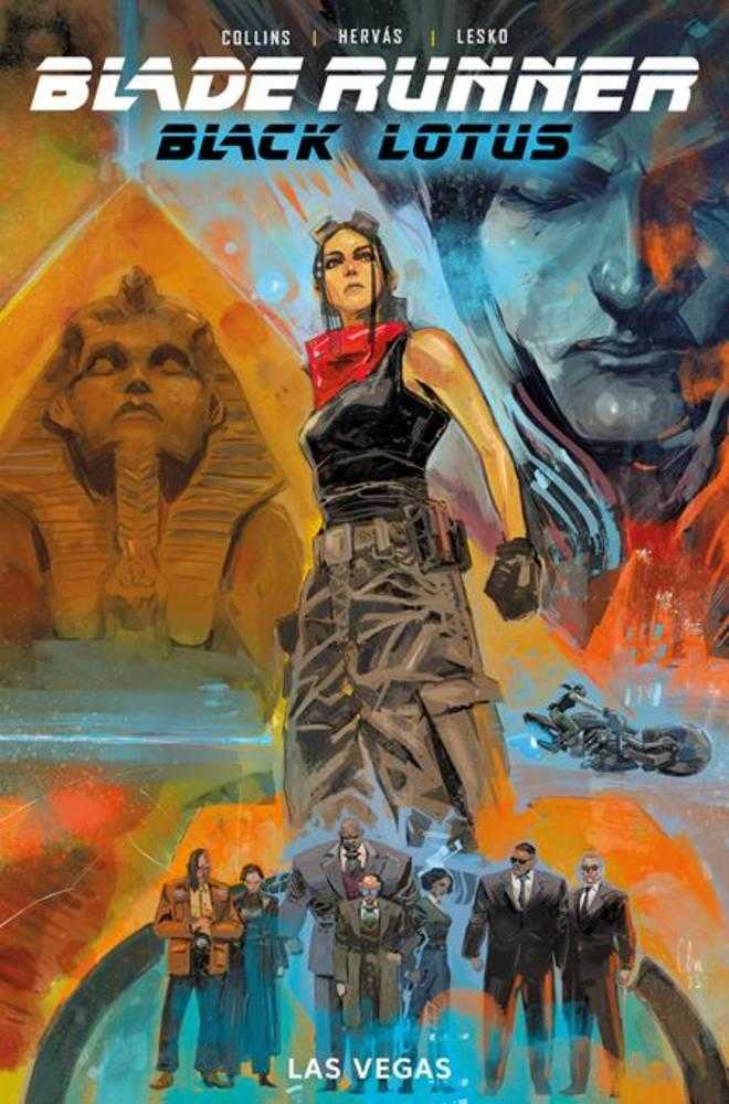 Blade Runner Black Lotus Las Vegas TPB Volume 01 Regular Edition Jesus Hervas - USED