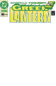 Green Lantern #49 Facsimile Edition Cover B Blank Card Stock Variant