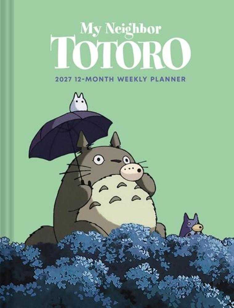 Studio Ghibli My Neighbor Totoro 2027 12 Month Weekly Planner Hardcover