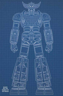 Ufo Robot Grendizer #1 (Of 4) Cover E Blueprint Denis Bajram & Brice Cossu Variant