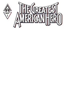 Greatest American Hero #1 (Of 5) Cover E Blank Sketch Variant