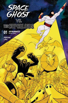 Space Ghost vs The Herculoids #1 Cover B Drew Moss Variant