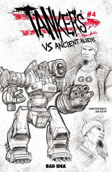 Tankers vs Ancient Aliens #4 (Of 5) Cover C Juan Jose Ryp Design Variant
