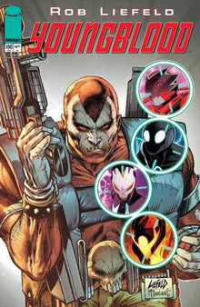 Youngblood #100 3rd Printing Cover B Rob Liefeld Massive Verse Variant