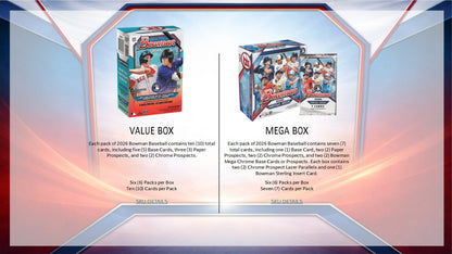 2026 Topps Bowman Baseball Hobby Box