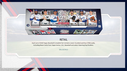 2026 Topps Baseball Complete Hobby Factory Set