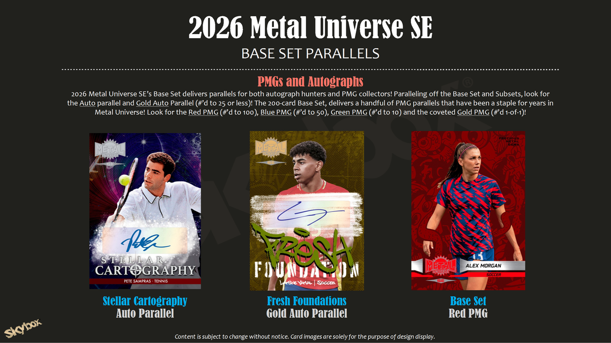 2026 Upper Deck Metal Universe SE Hobby Box