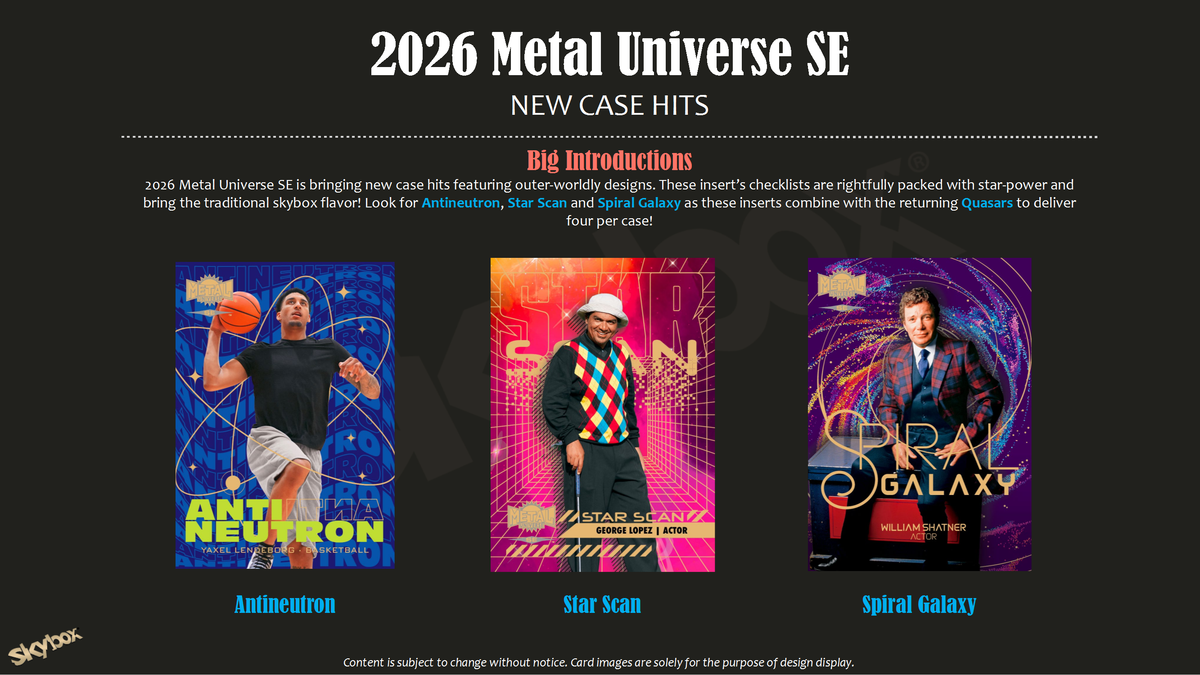 2026 Upper Deck Metal Universe SE Hobby Box