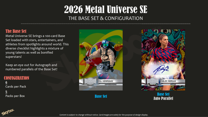 2026 Upper Deck Metal Universe SE Blaster Box