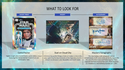 2026 Topps Star Wars Chrome Galaxy Hobby Box