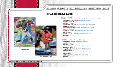 2026 Topps Series 1 Baseball Value Pack