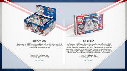 2026 Topps Series 2 Baseball Hobby Box