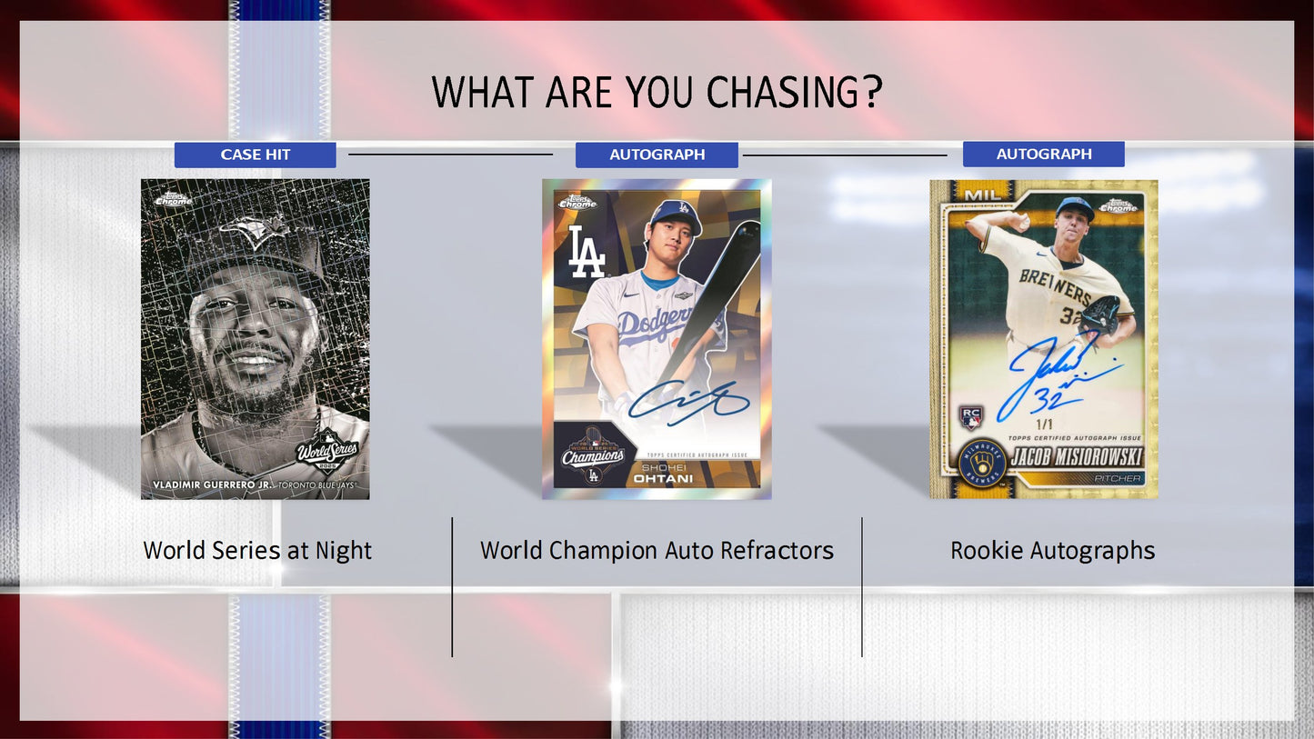 2026 Topps Chrome Baseball Value Box