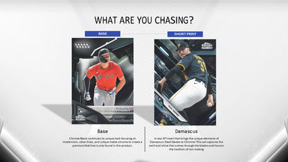 2026 Topps Chrome Black Baseball Hobby Box