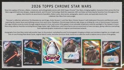 2026 Topps Star Wars Chrome Value Box