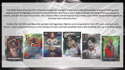 2026 Topps UFC Chrome Value Box