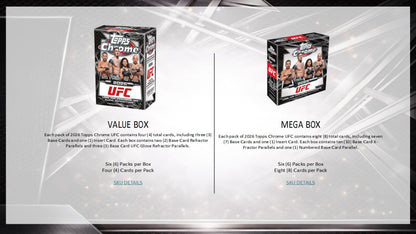 2026 Topps UFC Chrome Value Box
