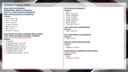 2026 Topps Flagship Football Mega Box