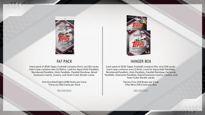 2026 Topps Flagship Football Mega Box