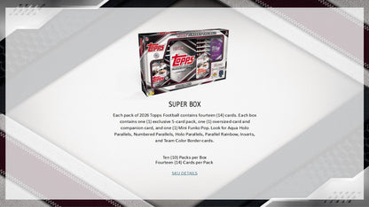 2026 Topps Flagship Football Mega Box