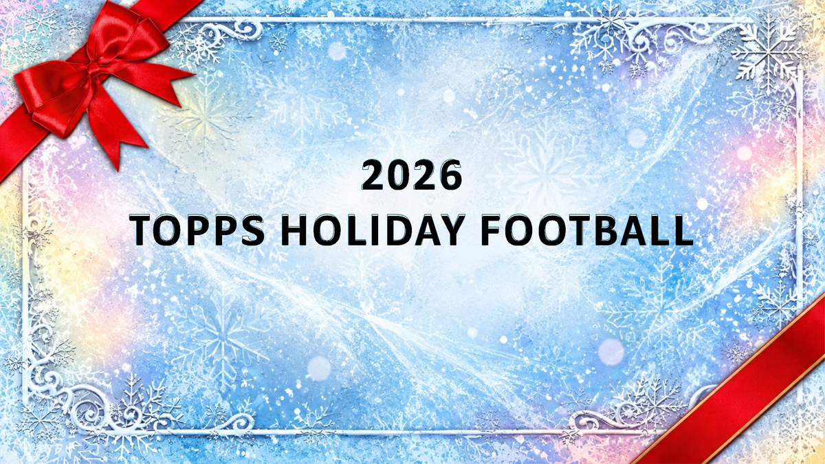 2026 Topps Holiday Football Mega Box