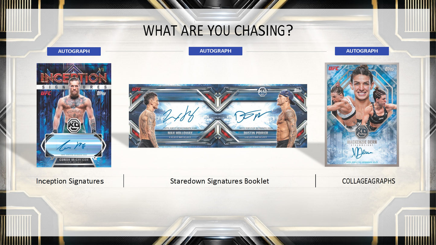 2026 Topps UFC Knockout Hobby Box