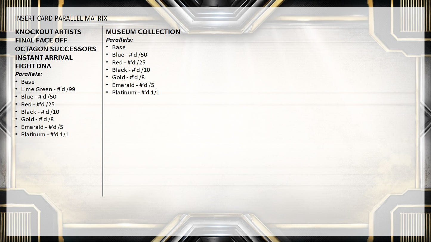 2026 Topps UFC Knockout Hobby Box