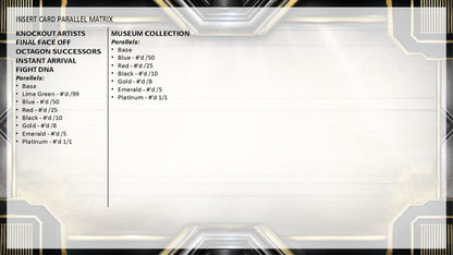 2026 Topps UFC Knockout Hobby Box