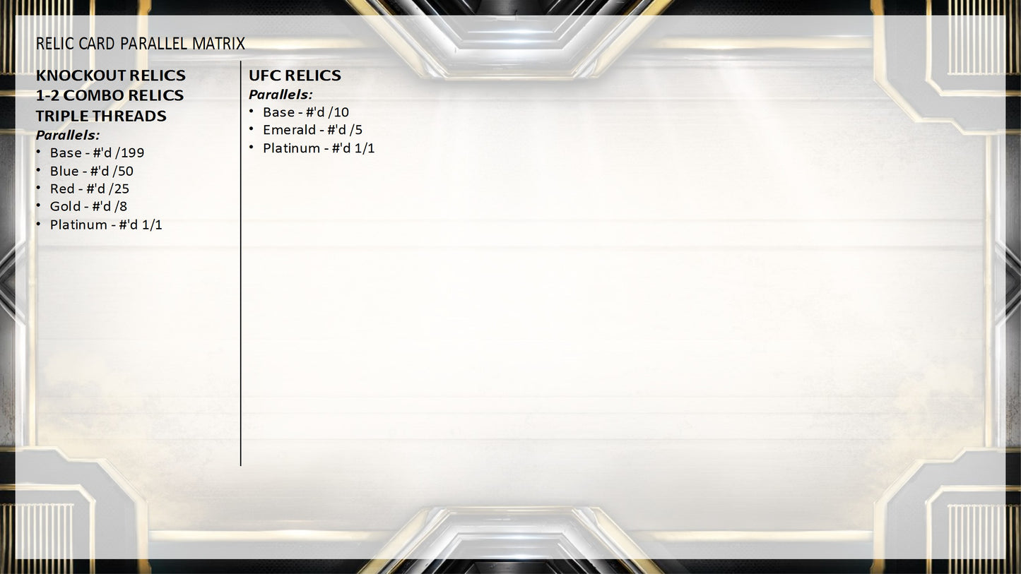 2026 Topps UFC Knockout Hobby Box