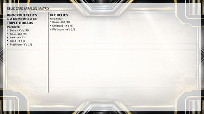 2026 Topps UFC Knockout Hobby Box
