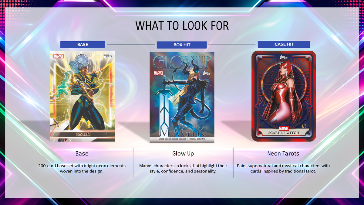 2026 Topps Neon Marvel Value Box