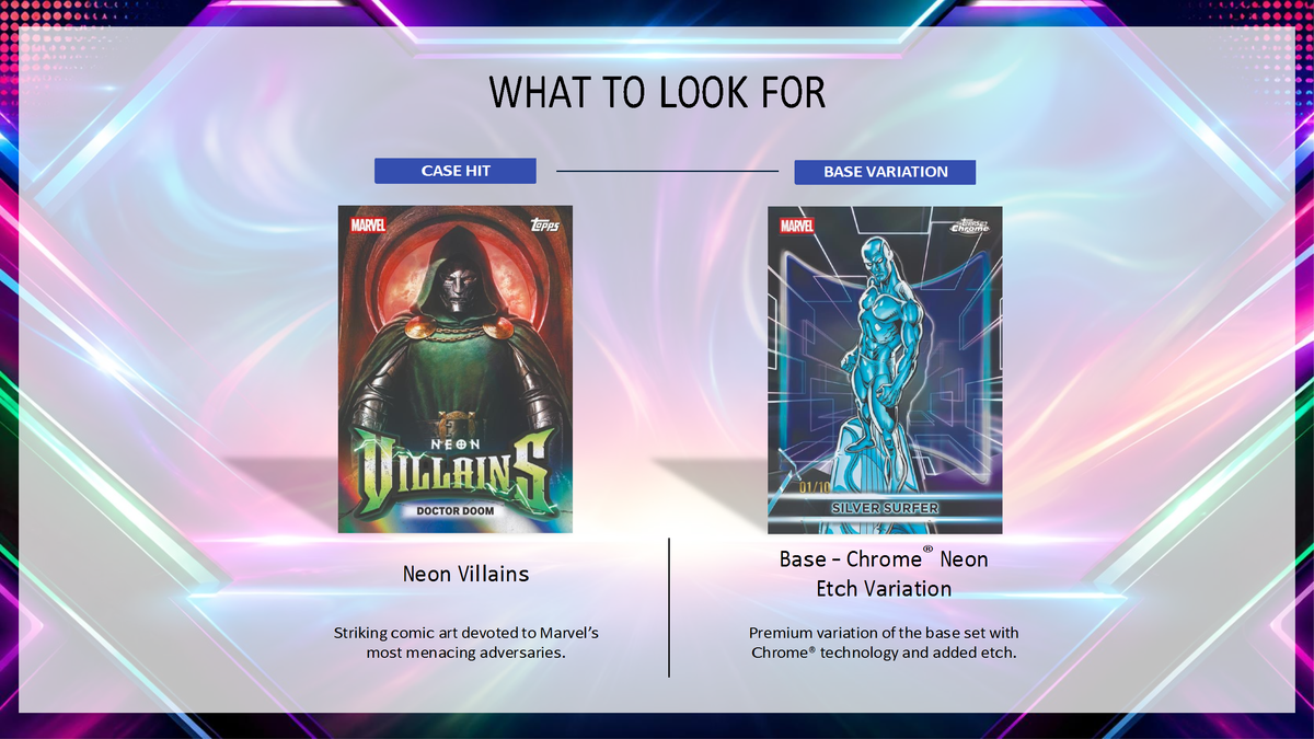 2026 Topps Neon Marvel Value Box