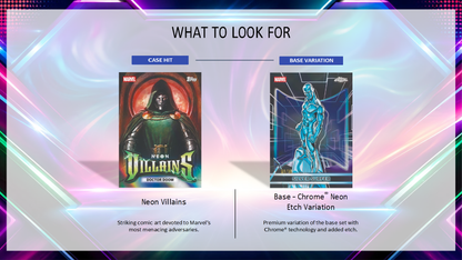 2026 Topps Neon Marvel Value Box