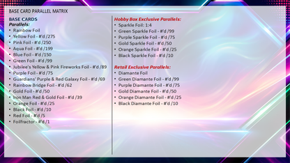 2026 Topps Neon Marvel Value Box
