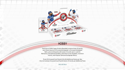2026 Topps Pristine Baseball Hobby Box