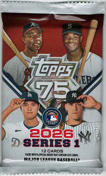 2026 Topps Series 1 Baseball Value Pack