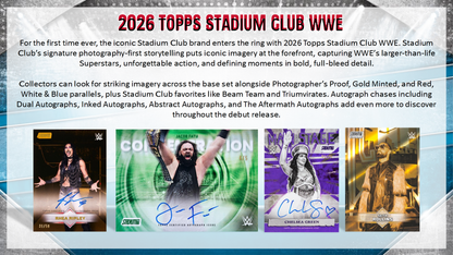 2026 Topps Stadium Club WWE Value Box