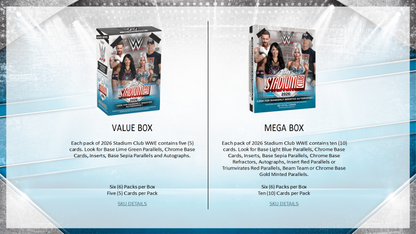 2026 Topps Stadium Club WWE Value Box