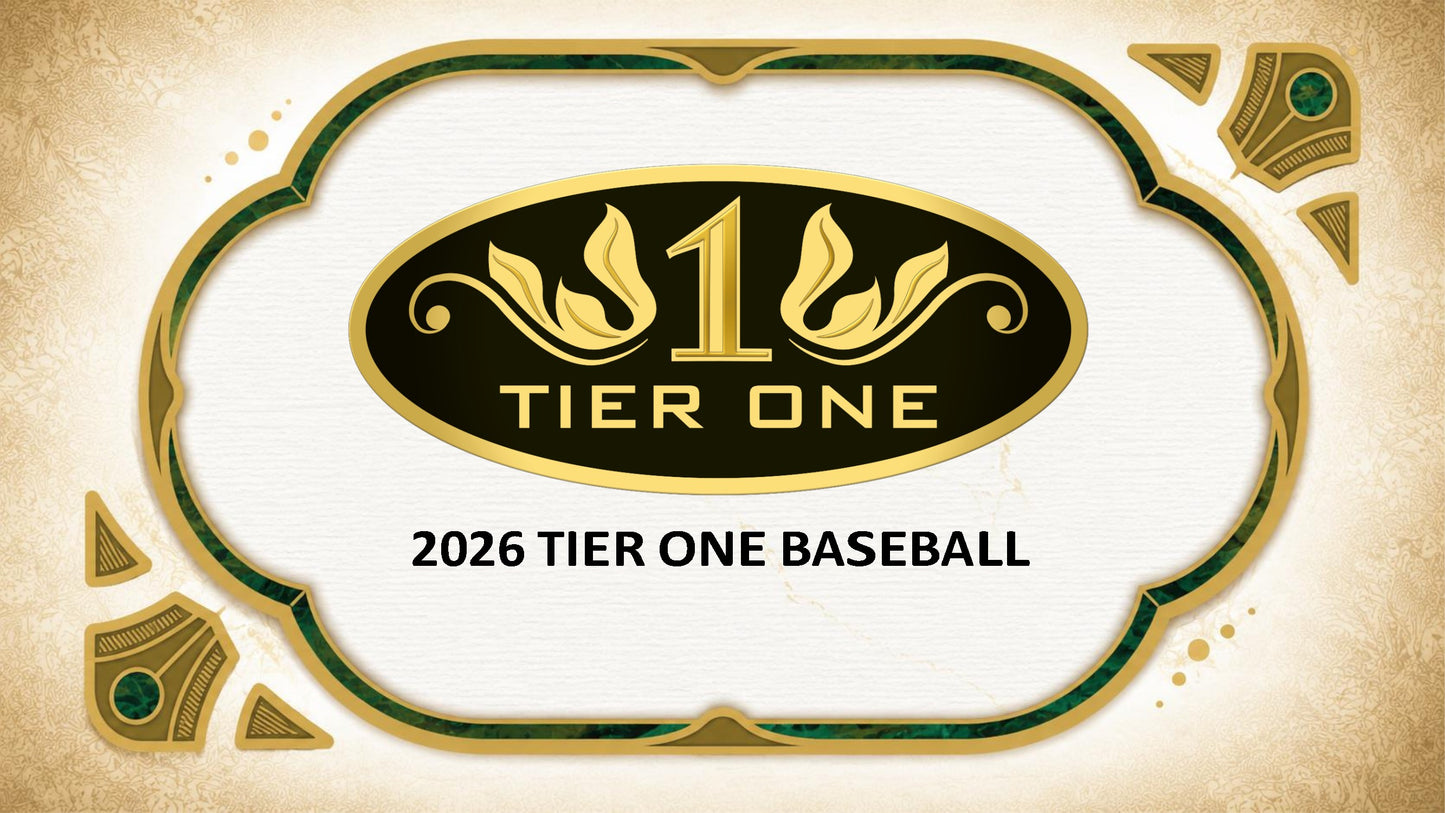 2026 Topps Tier One Baseball Hobby Box