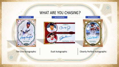 2026 Topps Tier One Baseball Hobby Box