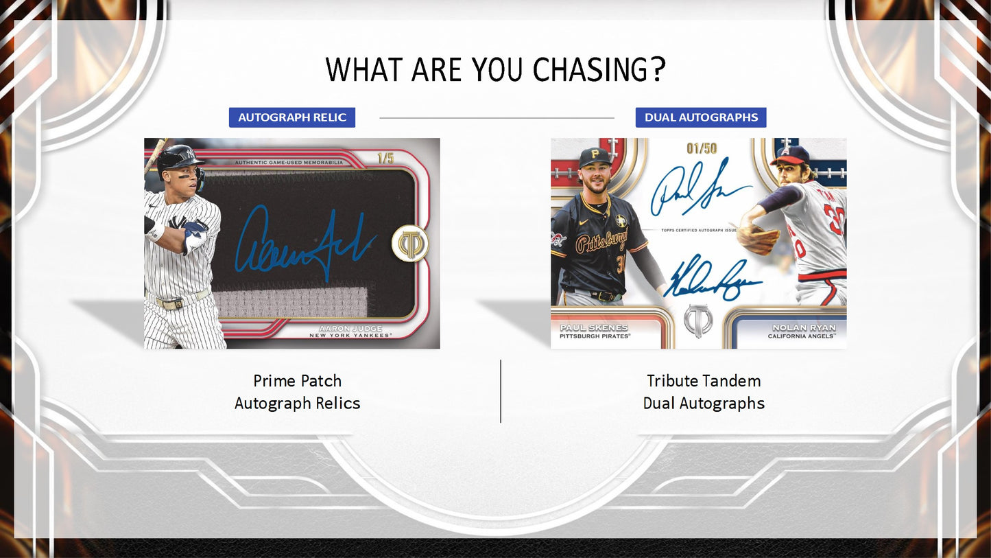2026 Topps Tribute Baseball Hobby Box