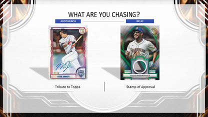 2026 Topps Tribute Baseball Hobby Box