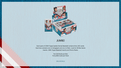 2026 Topps Update Series Baseball Hobby Box