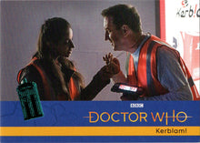 2022 Doctor Who Series 11 & 12 Teal Parallel Card 20 "Kerblam!" /99