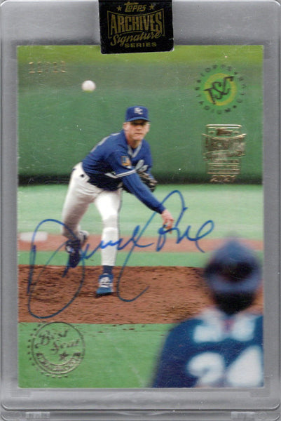 Topps Signature Series Baseball 2021 Auto Card 216 David Cone 11/12