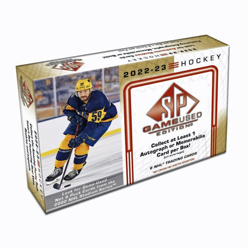 2022-23 Upper Deck SP Game Used Hockey Hobby Box