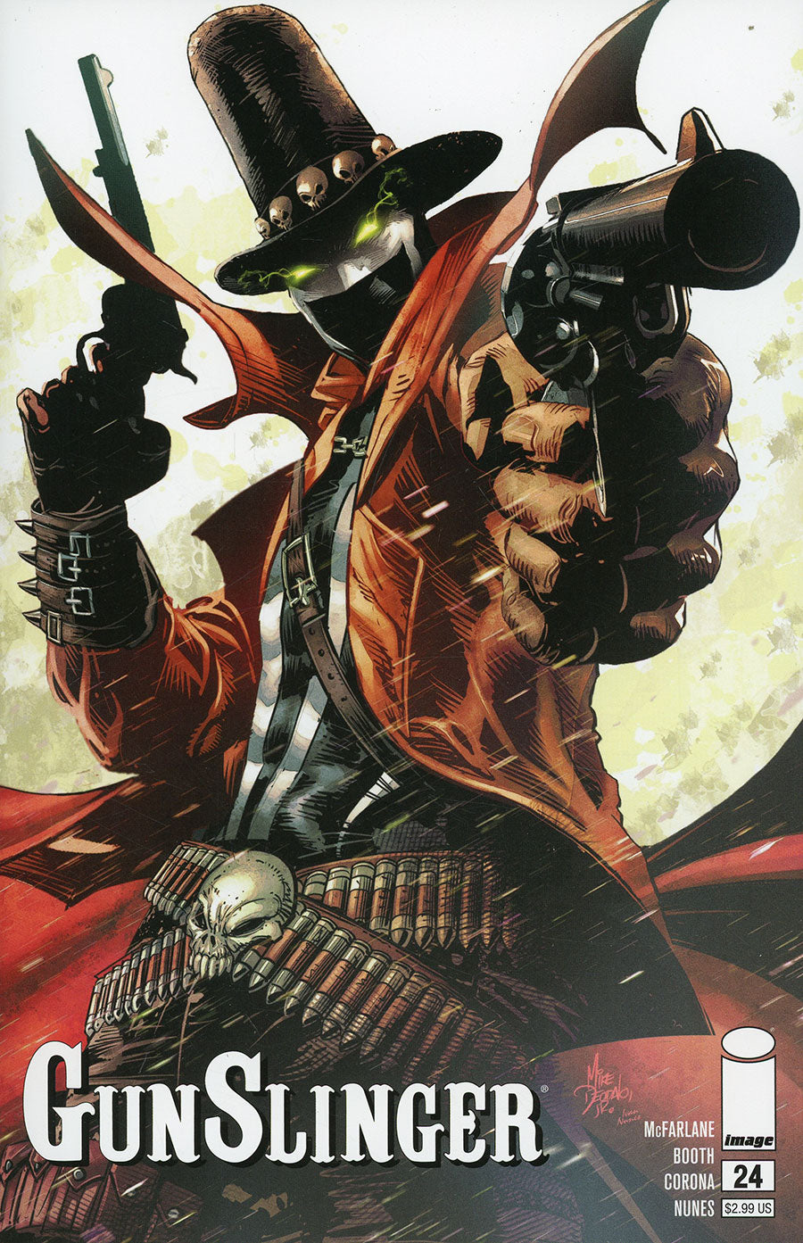 Gunslinger Spawn #24 Cover A Deodato