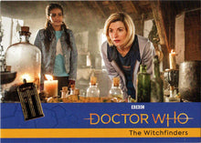 2022 Doctor Who Series 11 & 12 Gold Parallel Card 22 "The Witchfinders" /99