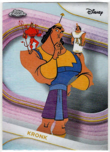 2025 Topps Chrome Disney Refractor Parallel Card 22 Kronk